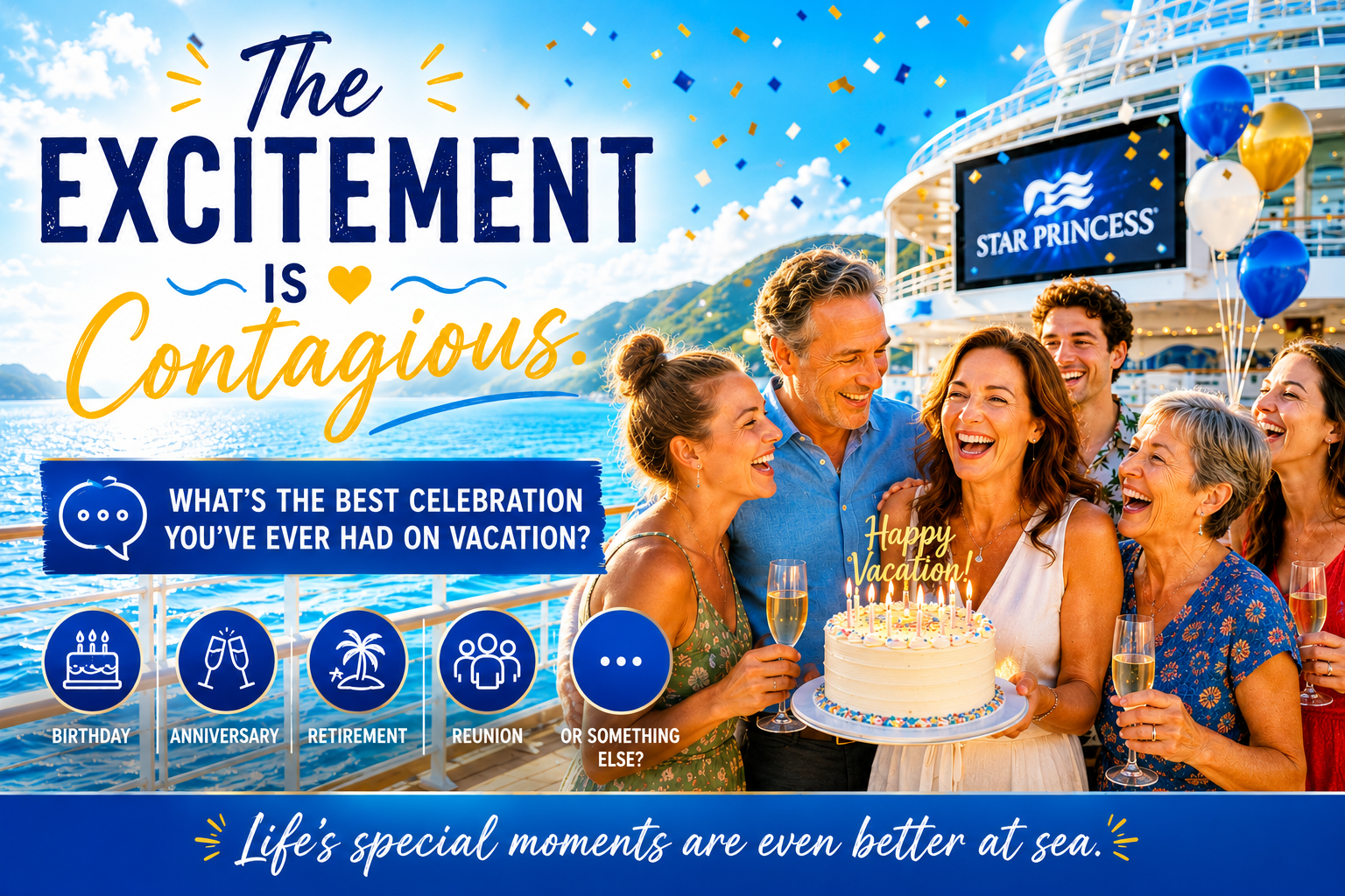 Celebrating special occasions aboard Star Princess